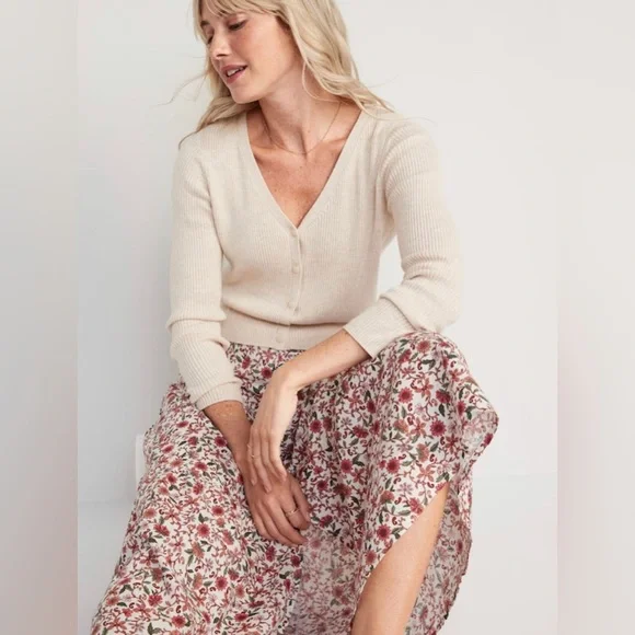 NWT! Floral-Print Tiered Button-Front Maxi Skirt for Women - Size 2X - Picture 3 of 9